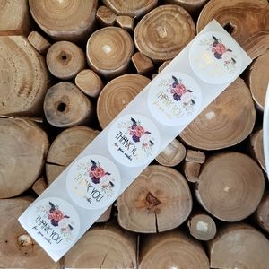 Thank You for Your Order Stickers (100 pieces)
